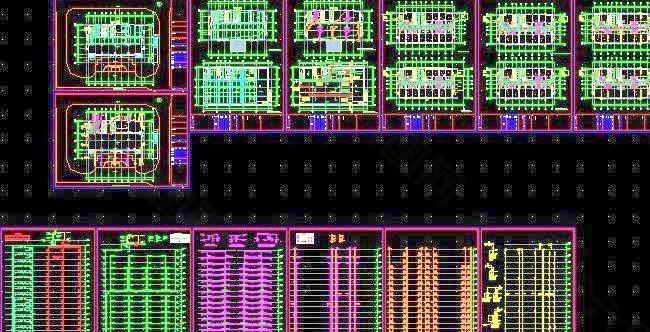 单身公寓楼给排水图