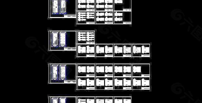 主控室DCS系统SC1系统柜布置图