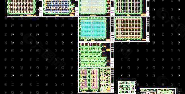 全套工业厂房车间结构施工图