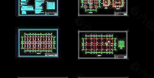 教学楼结构全套图纸