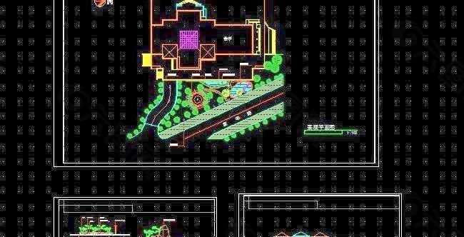 街头绿地设计详图