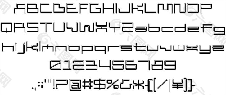 维生素D3 pipism字体