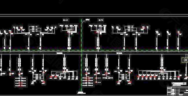 地铁照明总配电系统图