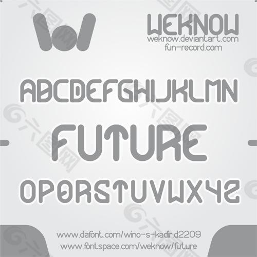 未来的字体