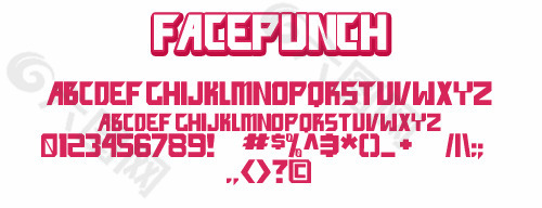 facepunch字体