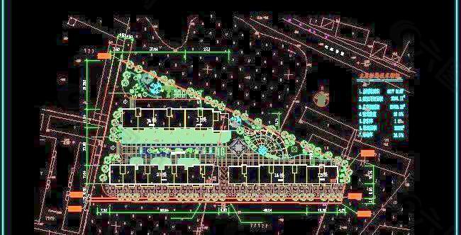 小区全套建筑施工图