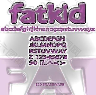 fatkid字体