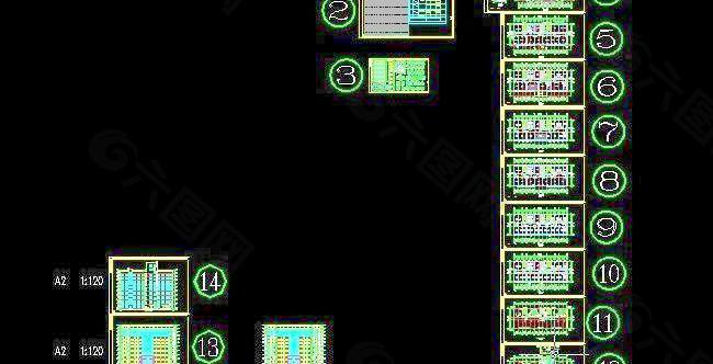 办公楼建筑设计竣工图