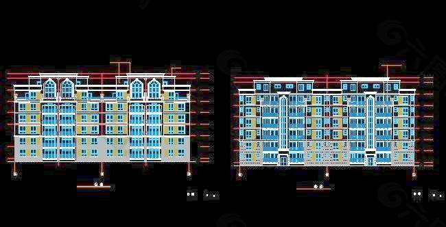 住宅砖混6+1设计图