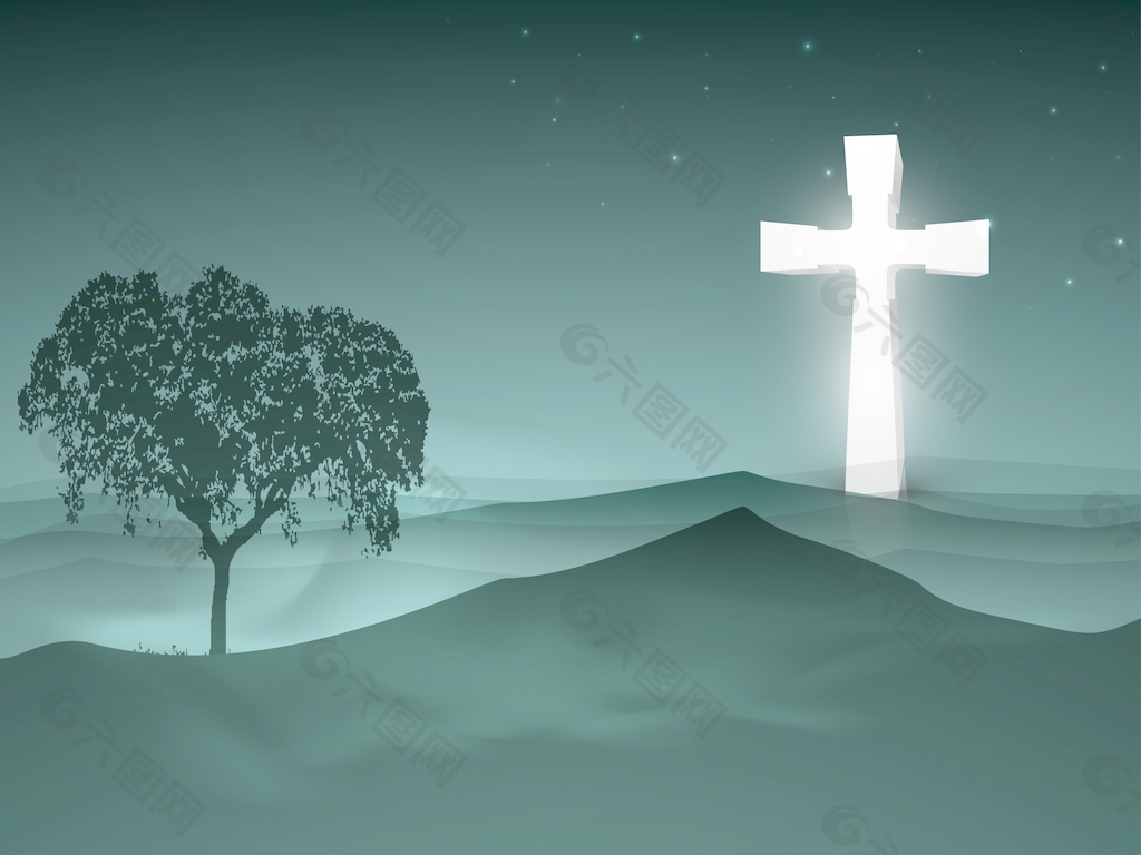 星期五的背景与宗教基督教的十字架背景素材免费下载 图片编号 六图网