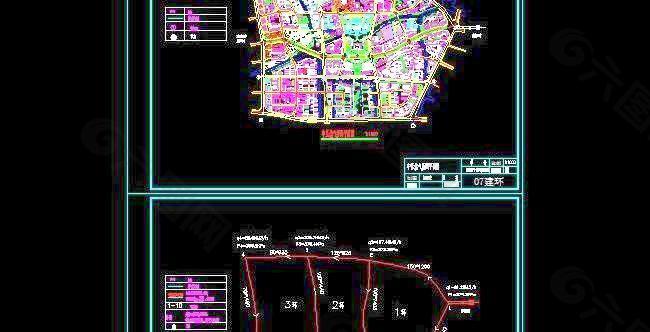 大型住宅燃气管网设计图