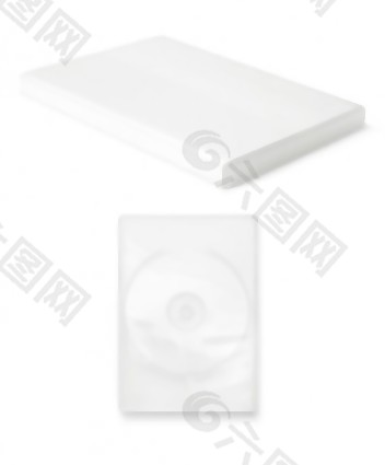 空白dvd包装PSD分层
