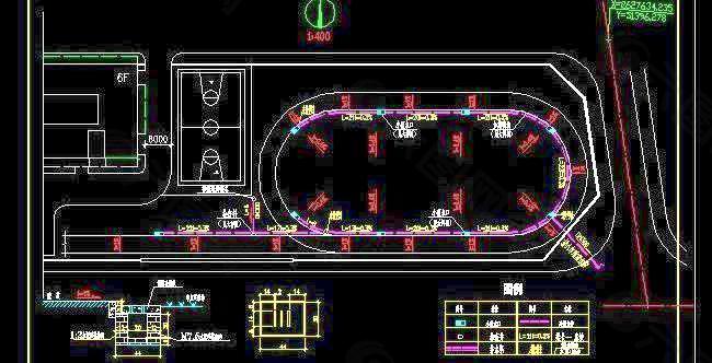 运动场给排水图纸