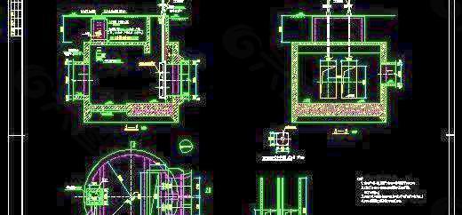 雨水泵站施工图(9张)