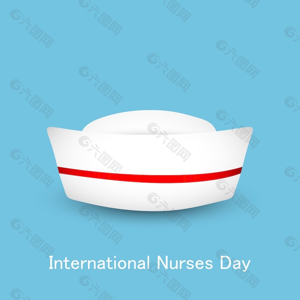 国际护士节的概念 护士帽