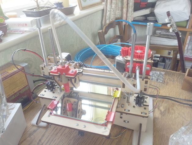 printrbot LC波顿拉线模