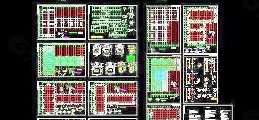 排架厂房结构施工图