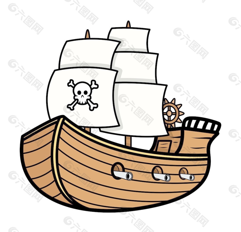 海盗船向量