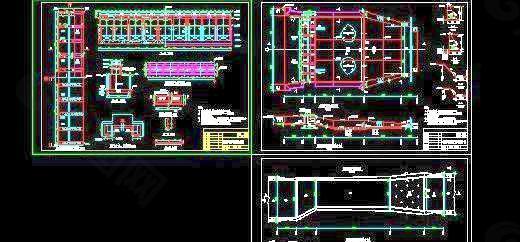 溢洪道改建设计图