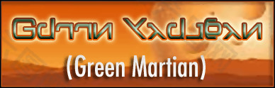 绿色的火星字体