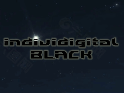 individigital黑色字体