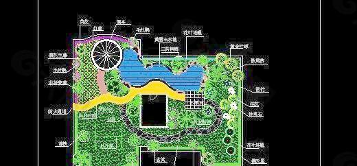 私家楼顶花园设计图