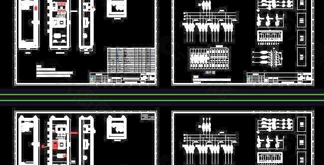 低压动力控制柜标设计图