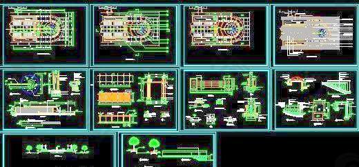 某小区景观设计施工图全套