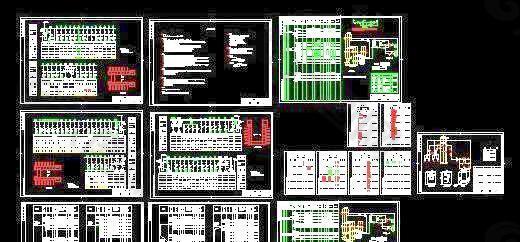 某工厂电气施工图2-RGT扩建供电系统图