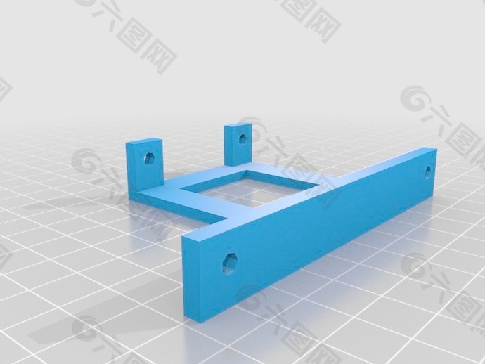 3D打印机电子风扇支持