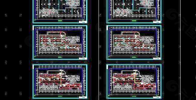 地下车库电气施工图