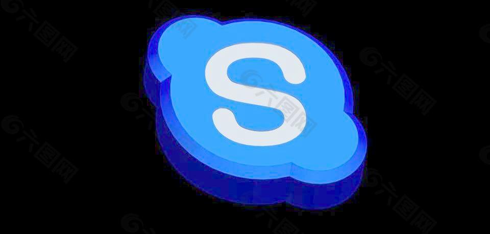 Skype的标志