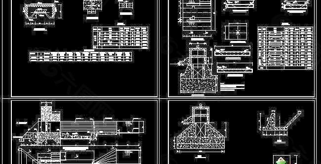 重力式水闸施工图
