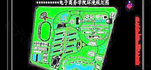 某电子商务学院总体规划图