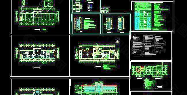 某区级消防站建筑设计施工图