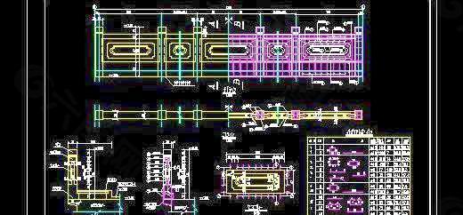 桥梁栏杆施工图