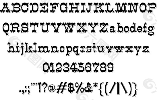 K22埃克莱尔字体