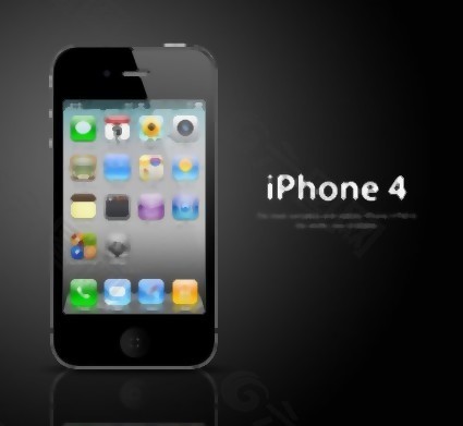 苹果iPhone 4 PSD