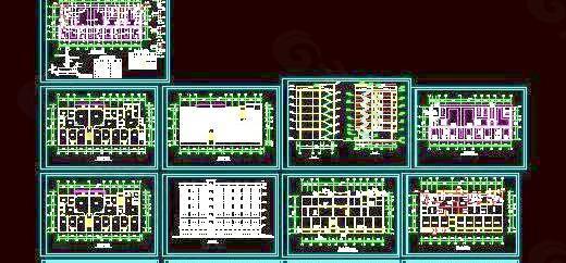 六层商住楼结构施工图