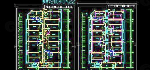 1000平米办公室给排水图纸