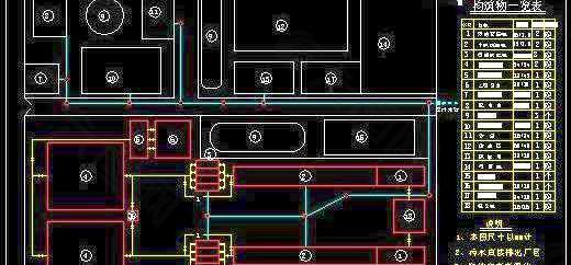 给水厂平面设计图