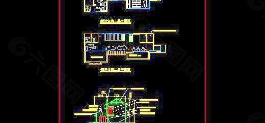 餐饮及商业建筑附带SKP模型