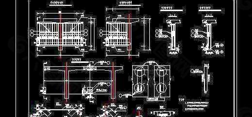 20米跨度梁桥设计图