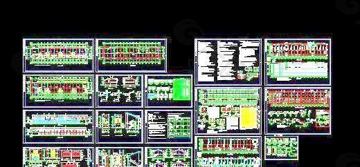 框架结构综合办公楼结构施工图