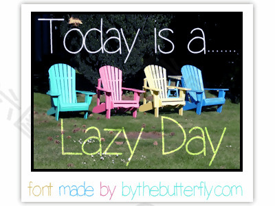 lazyday字体