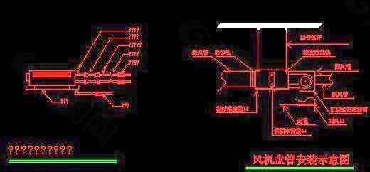 风机盘管安装详图