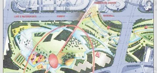 上海锦绣华城公园设计全套图纸