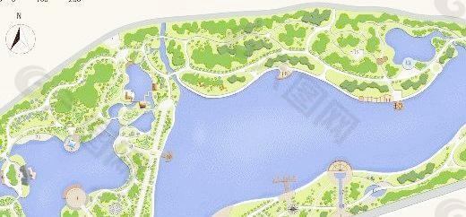 某水上公园绿化设计