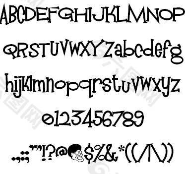 曼丁哥字体