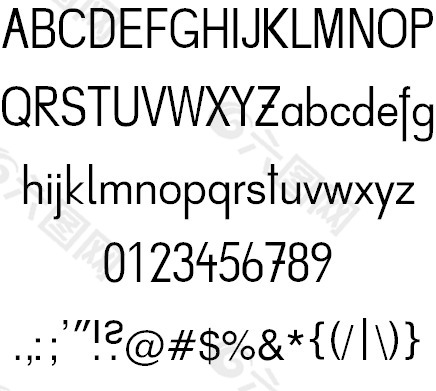 毫米schuldruck字体